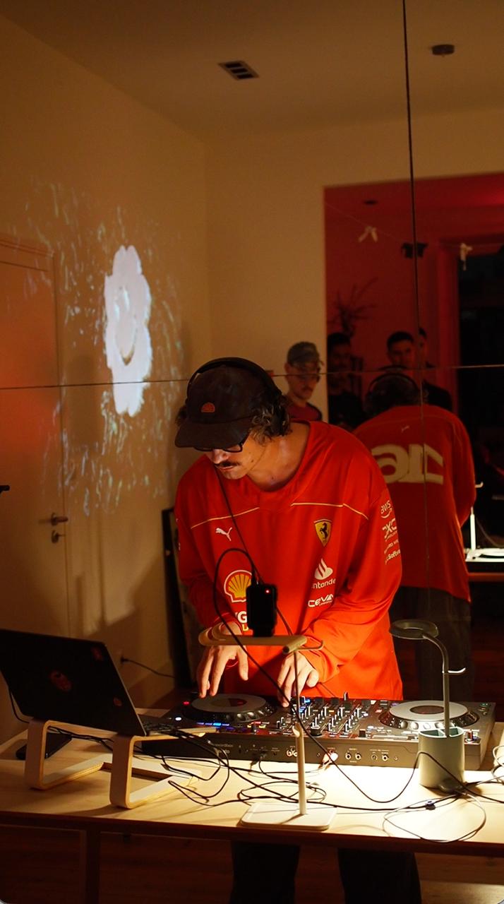 Ray DJing at home