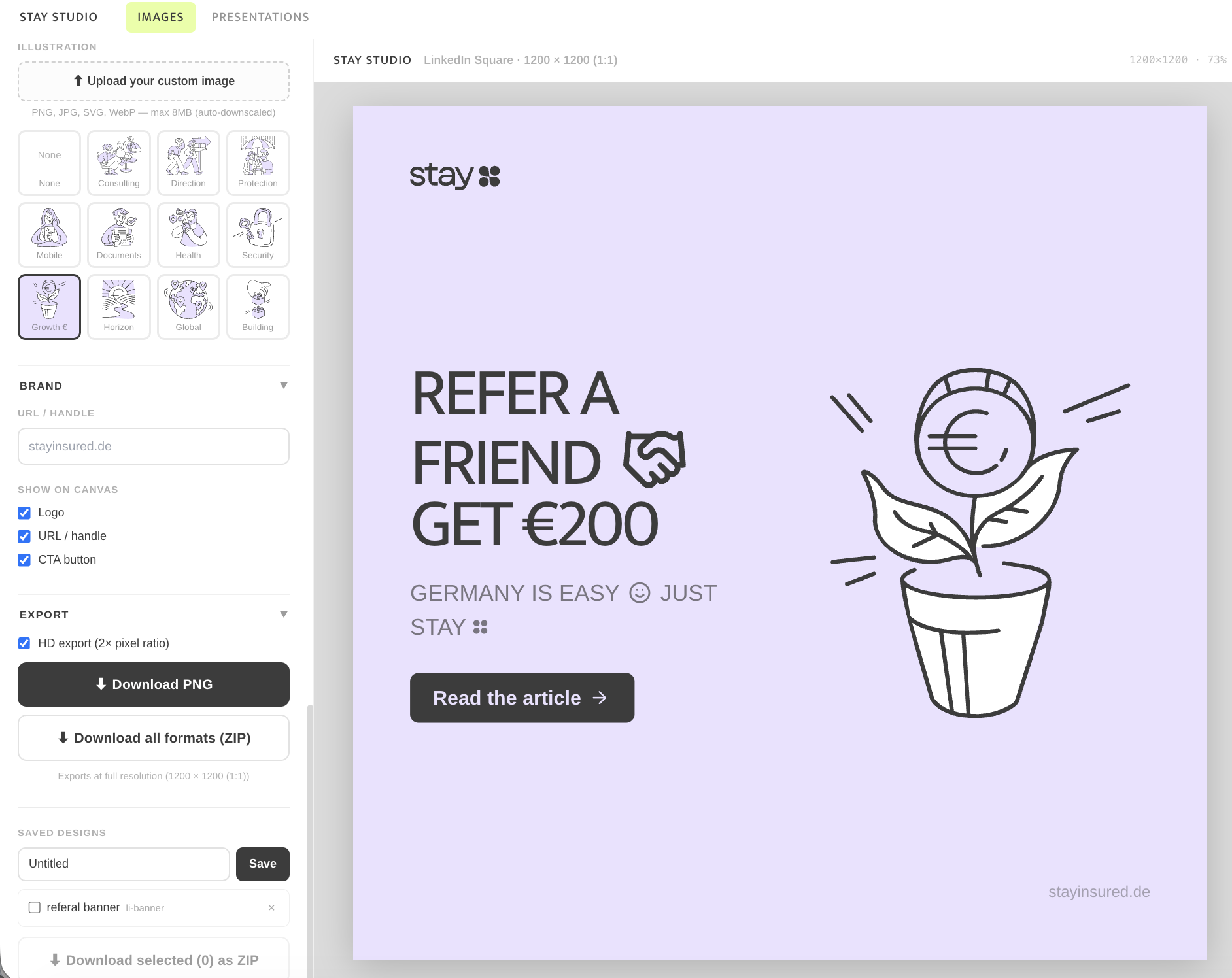 Stay Studio library
