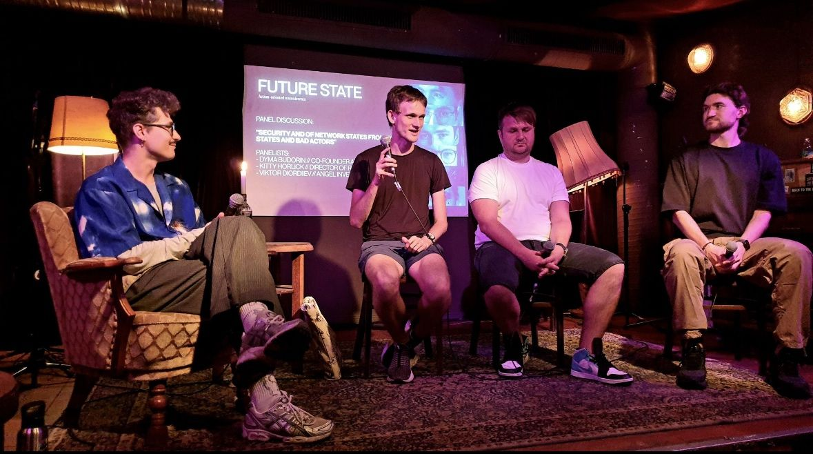 Vitalik Buterin at Future State Berlin